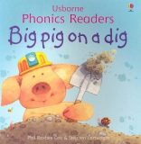 Usborne phonics readers:  Big pig on a dig