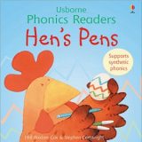 Usborne phonics readers: Hen’s pens
