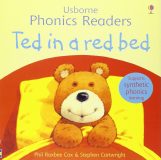 Usborne phonics readers: Ted in a red bed
